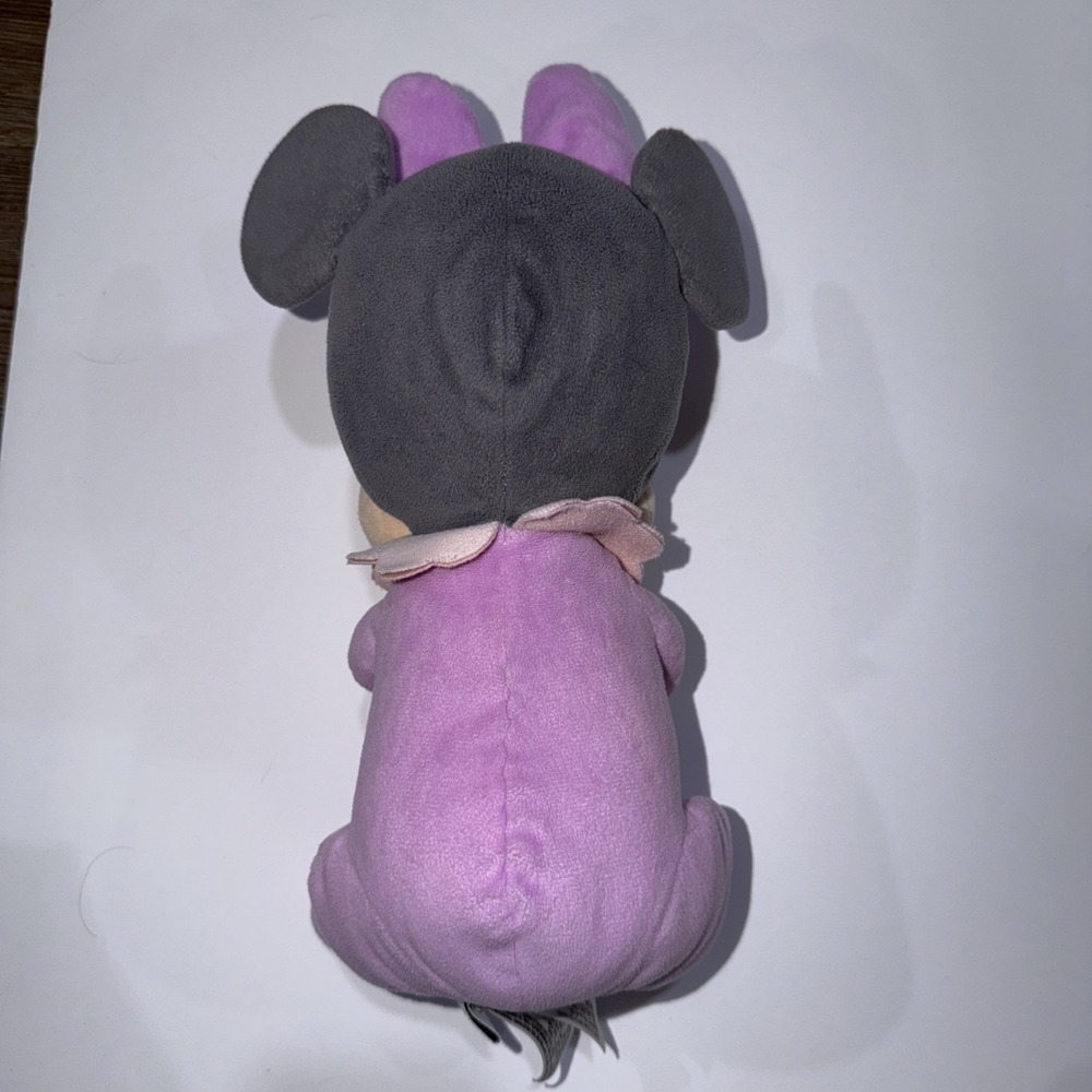 Disney Parks Purple Baby Minnie Mouse Plush Stuffed Animal EUC - Picture 3 of 8